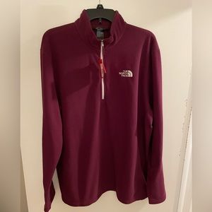 Men’s The Northface 1/4 zip up Pullover Fleece NEW!!!